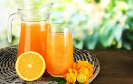 Băutură de portocale în casă - stingeți setea de prospețime și beneficii