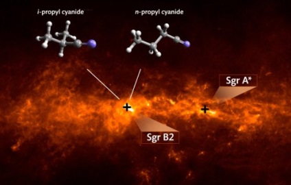 Noile molecule organice, descoperite în adâncurile spațiului, dau indicii despre ghicire