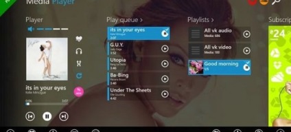 De la player pentru muzica vkontakte la media player universal!