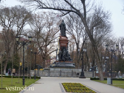 Monumentul lui Ekaterina cel Mare din Krasnodar