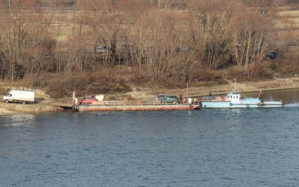 Feriboturile regiunii Nijni Novgorod, transport