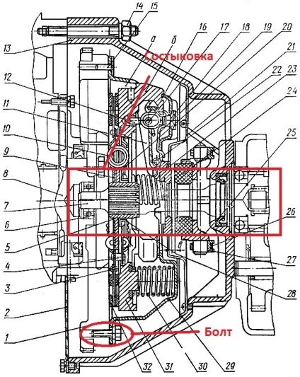 Loop чрез мотор 412 връзки (мусковитови 412, 2140) 1