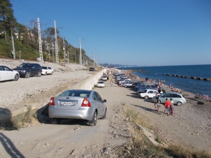 Beach matsesta - cum să ajungi acolo, fotografii, descriere, precum și toate avantajele și dezavantajele sale