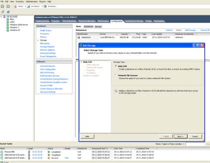 Conectarea freenas iscsi conduce la vmware esxi, ajutor pentru calculator