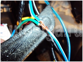 Conectarea și instalarea alarmei de mașină pe lanțul mitsubishi ix