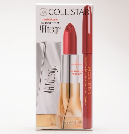 Lipstick collistar művészeti design 16 rubino