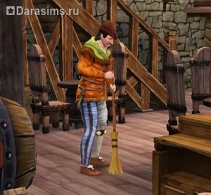 Trecerea de căutare în Sims de Evul Mediu vechi bune de performanță magică