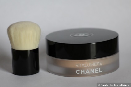 Laza por chanel vitalumiere laza por alapítvány spf15 mini kabuki ecsettel árnyékban