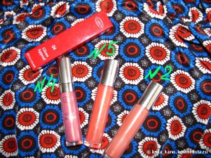 Requiem pentru luciu de buze recurs clarins gloss (№2 ghimbir, №4 sorbet, №5 hibiscus) comentarii