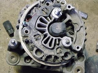 Repararea generatoarelor, releu de încărcare, colector rotor (inele de contact) - reparații - clubul touran