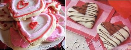 Rețete pentru Ziua Îndrăgostiților - cookie-urile de Valentine