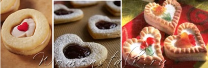 Rețete pentru Ziua Îndrăgostiților - cookie-urile de Valentine