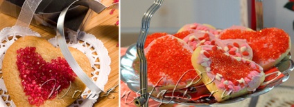 Rețete pentru Ziua Îndrăgostiților - cookie-urile de Valentine