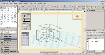 Modul editare obiect (baza pentru lucrul cu programul vectorworks)