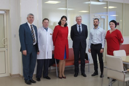 RKB a fost vizitat de medicul șef al spitalului clinic regional al Teritoriului Krasnojarsk - republican