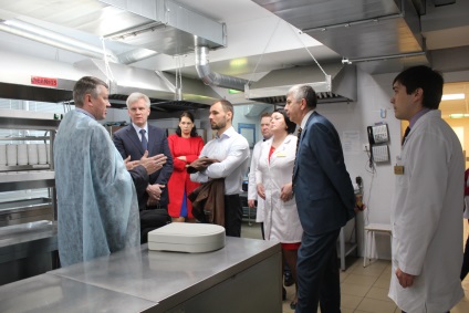 RKB a fost vizitat de medicul șef al spitalului clinic regional al Teritoriului Krasnojarsk - republican