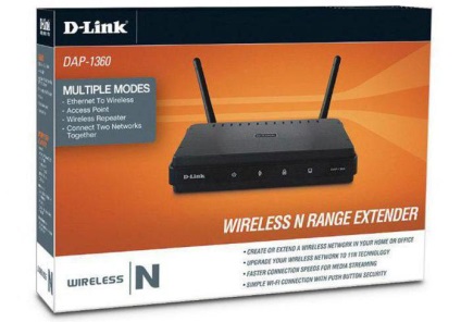 Router d-link dap 1360 recenzie, configurare, instrucțiuni, caracteristici și recenzii