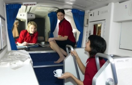 Camerele secrete din avioanele în care însoțitorii de zbor se odihnesc de la pasagerii exigenți - în întreaga lume