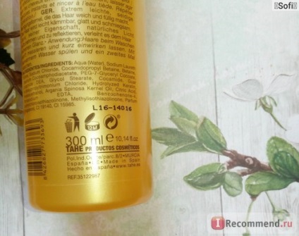 Sampon a keratin arany samponhoz - 