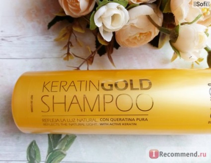 Sampon a keratin arany samponhoz - 