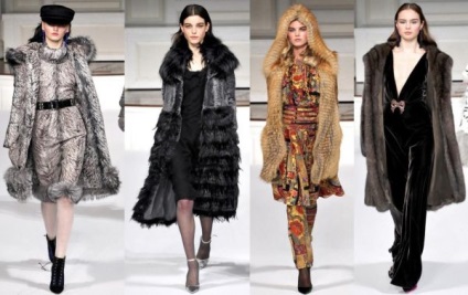 Fur Coats 2017-2018 tendințe de moda, fotografie