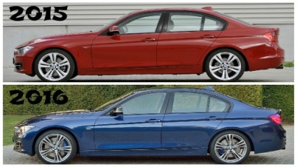 Compararea modelului 2016 bmw 3 cu modelul 2015