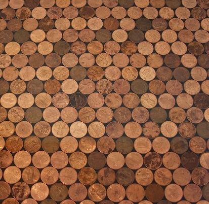 Tabel de monede cu mâinile proprii, decoruri de masă cu mâinile proprii