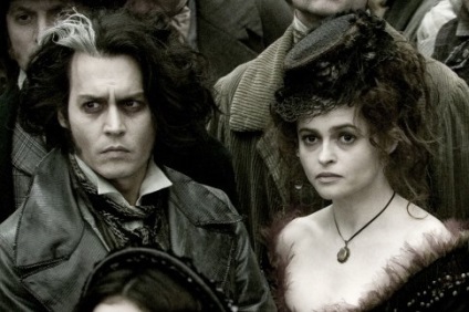 Sweeney Todd, a démon fodrász, a fülkében