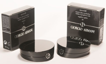 Eyeshadow giorgio armani ochi pentru a ucide solo eyeshadow 19 nuanță și 20 spider safir