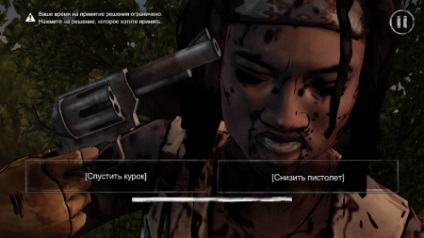 Michonne mers pe jos mort pe versiunea completă Android toate episoadele