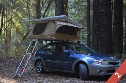 Top 5 cele mai bune corturi de camping pe acoperișul mașinii