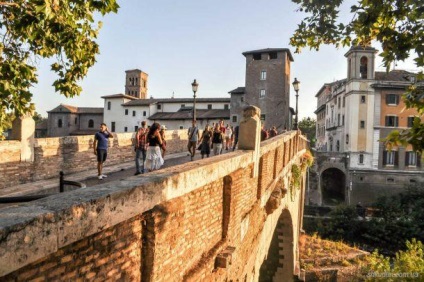 Cartierul Trastevere din Roma, unde puteți mers și mânca delicios