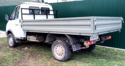 Подовження бортового «соболя 4х4» під шасі для автобудинку