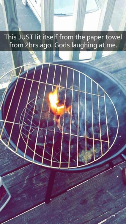 Egy lány vicces története arról, hogy megpróbálta magát pirítón a grillen,