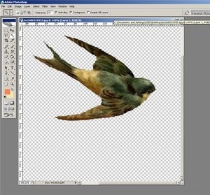 Tanulságok a Adobe Photoshopon - öltözködés a háttérből - komplett parancsok használatával