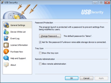 Securitatea USB (stopusb - usb lock) - în satul bunicului