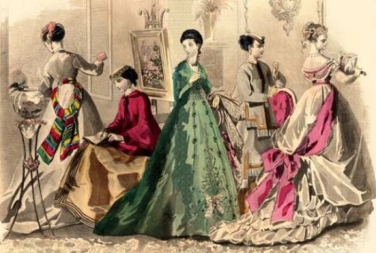 Viktoriánus stílus női ruházatban - királyi luxus és nemesség!