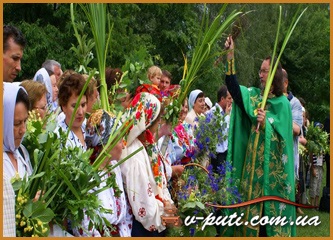 V-puti, duminică verde, ceremonii populare pentru trinitate, zi de respirație a lui Dumnezeu, ziua duhului sfânt,