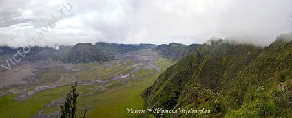 Vulcanul Bromo de pe insula Java, Indonezia, călătorii independente