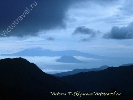 Bromo vulkán a sziget Jáva, Indonézia, független utazások