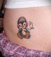 Înțeles tattoo penguin meaning, story, photo, sketches of tattoo drawings