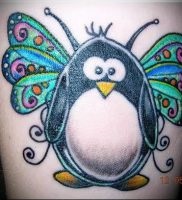 Înțeles tattoo penguin meaning, story, photo, sketches of tattoo drawings