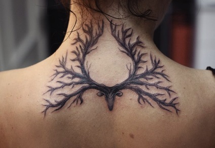 Înțeles tattoo (tattoo) deer