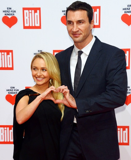 Csillag romantika hayden panettiere és vladimir Klichko (fotó)