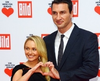 Csillag romantika hayden panettiere és vladimir Klichko (fotó)