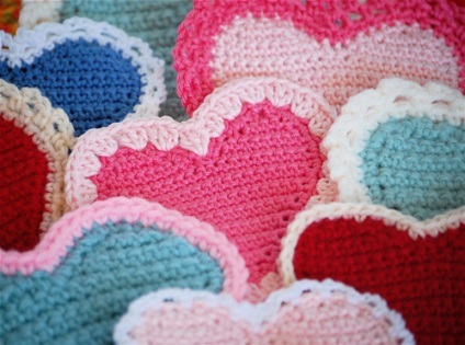 3 moduri de a inima Crochet, Loops meu