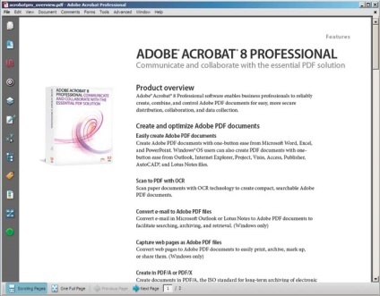 Adobe Acrobat Professional 8