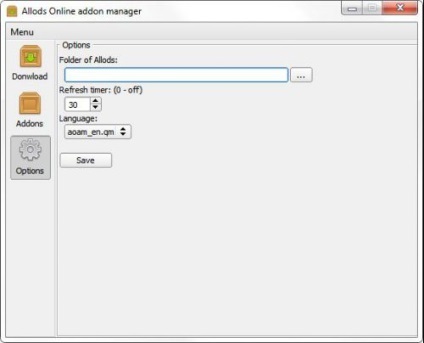 Allods online addon manager (instalator pentru ferestre) r0