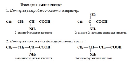 Aminoacizi, preparat pentru chimie și chimie în chimie