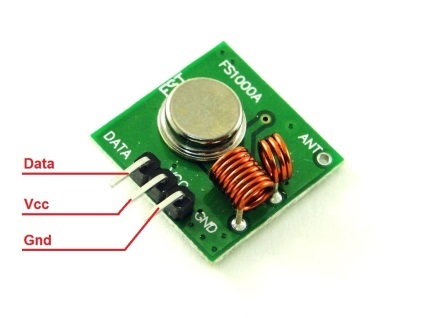 Modul radio Arduino pentru 433 MHz, clasa de robotică